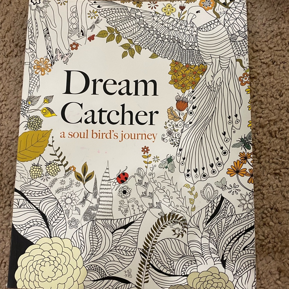 Adult Coloring Book Song Birds